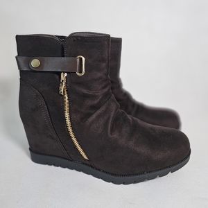 Dream Pair's Zipline Ankle Boots Size 11